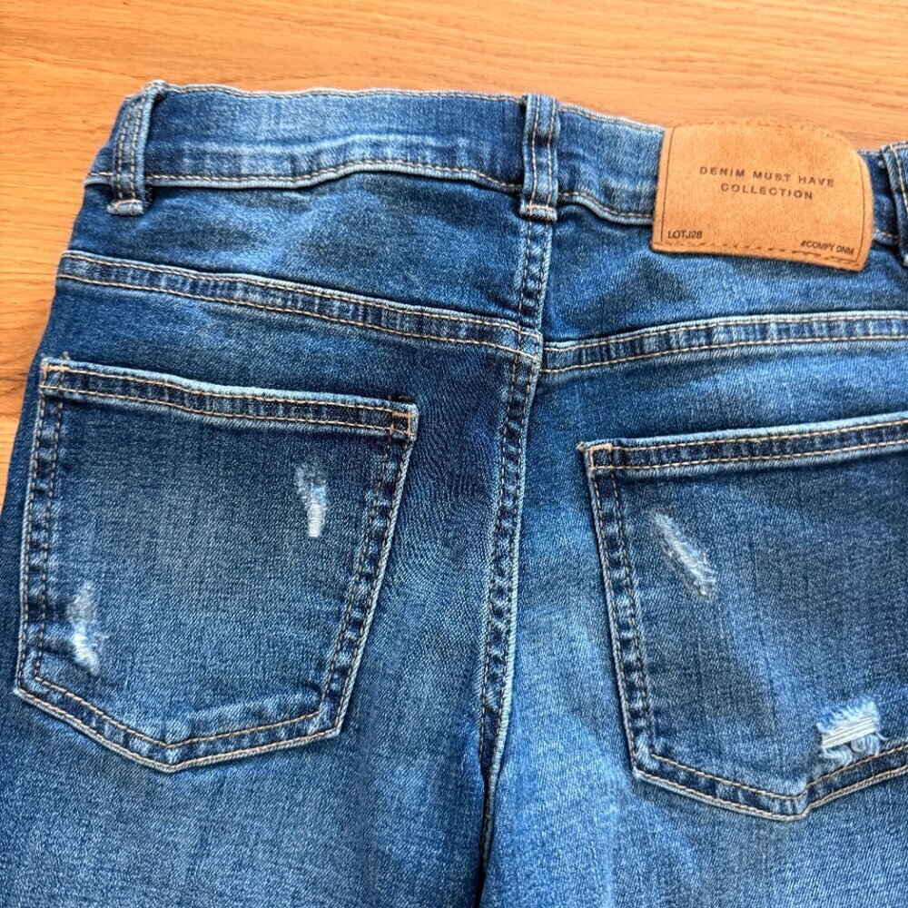 Zara Kids  Distressed Blue Jeans - Picture 10 of 12